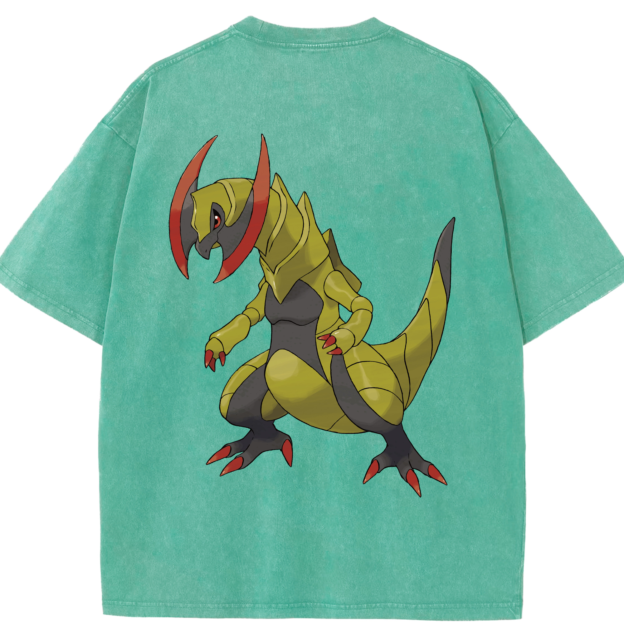 （画像用） ポケットモンスター Pokémon 綿100% ヴィンテージ風 半袖Tシャツ（背面プリント）